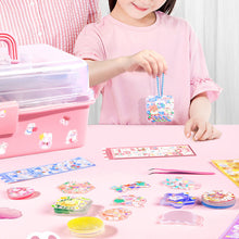 Charger l&#39;image dans la galerie, Ensemble d&#39;autocollants Goo Card - Manuel de jouets pour enfants à fabriquer