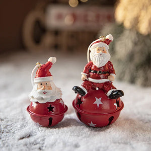 Cloches décoratives du Père Noël