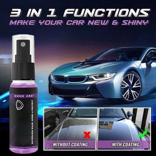 Spray de revêtement de voiture rapide haute protection 3 en 1