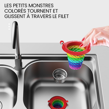 Charger l&#39;image dans la galerie, Crépine d&#39;évier de cuisine en forme de monstre--3 PCS