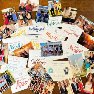 Jeu de cartes de vœux pour les diplômes