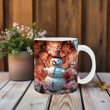 Charger l&#39;image dans la galerie, Tasse gonflée de chocolat chaud de Noël en 3D