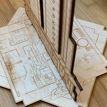 Charger l&#39;image dans la galerie, Calendrier de l&#39;Avent Calendrier Bombe en Bois
