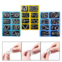 Charger l&#39;image dans la galerie, Jouets Casse-tête en Métal Set (8 Pièces) - ciaovie