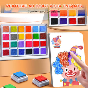 Kit de peinture au doigt amusant