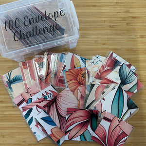Coffret défi 100 enveloppes