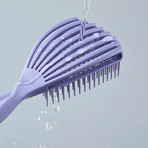 Peigne moelleux pour cheveux lisses et ajourés