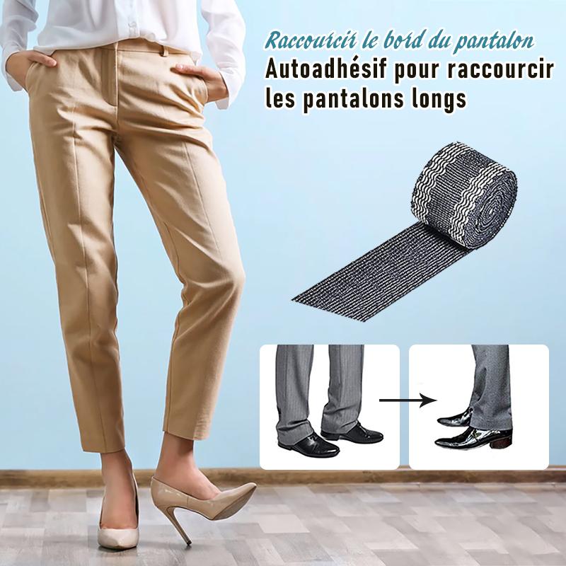 Bord Raccourci de Pantalon Auto-Adhésif
