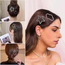 Charger l&#39;image dans la galerie, Barrettes de pinces à cheveux en strass (4 pièces)