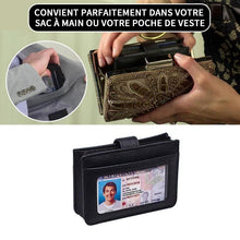 Charger l&#39;image dans la galerie, Portefeuille Vertical avec Blocage RFID