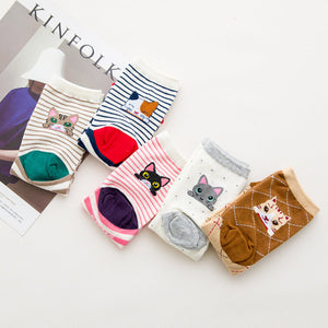 Chaussettes avec oreilles de chat