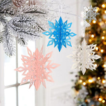 Charger l&#39;image dans la galerie, Ciaovie™ Décorations 3D en Flocon de Neige (6/12 pièces) - ciaovie