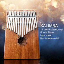 Charger l&#39;image dans la galerie, Kalimba 17 clés Professionnel Pouce Piano Instrument - ciaovie