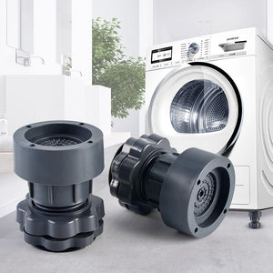 🔈Support de machine à laver à hauteur réglable de 4 pièces