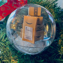 Charger l&#39;image dans la galerie, Boule transparente de décoration de sapin de Noël