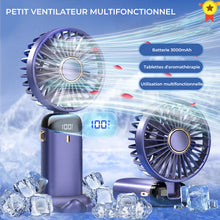 Charger l&#39;image dans la galerie, Ventilateur Electrique Portable à Compression