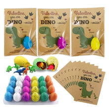 Charger l&#39;image dans la galerie, Cartes d&#39;éclosion d&#39;oeufs de dinosaures(24pièces)