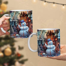 Charger l&#39;image dans la galerie, Tasse gonflée de chocolat chaud de Noël en 3D