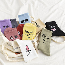 Charger l&#39;image dans la galerie, Chaussettes drôles d’expression faciale