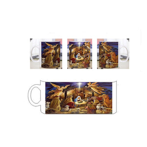 Tasse à imprimé chrétien