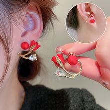 Charger l&#39;image dans la galerie, Boucles d’oreilles polyvalentes en forme de tulipe
