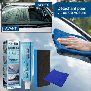 Détachant pour Vitres de Voiture