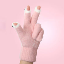 Charger l&#39;image dans la galerie, Gants tricotés en laine mignons