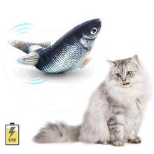 Charger l&#39;image dans la galerie, Jouet de Simulation de Poisson pour Chat Charge USB