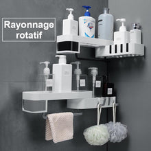 Charger l&#39;image dans la galerie, Ciaovie™ Étagère de Douche Rangement Salle de Bain Montage Réglable Sans Perçer - ciaovie