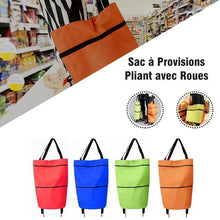 Charger l&#39;image dans la galerie, Sac à Provisions Pliant avec Roues