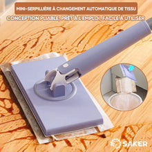 Charger l&#39;image dans la galerie, Mini-serpillière à changement automatique de tissu