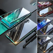 Charger l&#39;image dans la galerie, 📱Étui de téléphone double face en verre trempé magnétique Samsung
