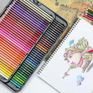 Ensemble de crayons de couleur grasse
