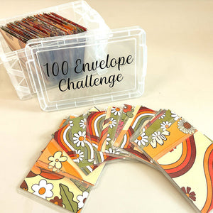 Coffret défi 100 enveloppes