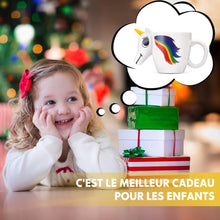 Charger l&#39;image dans la galerie, 3D Licorne Tasse de Sensible à la Chaleur - ciaovie
