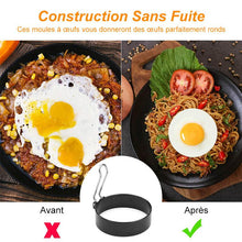 Charger l&#39;image dans la galerie, Moule à Anneaux d&#39;Omelette Antiadhésif