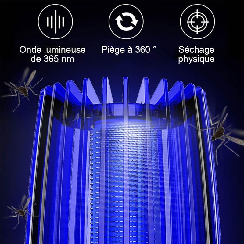 Tueur de Moustique Rechargeable 2 en 1