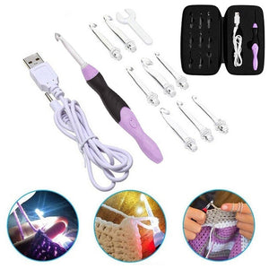 Crochet Lumineux LED, ensemble de 9 pièces