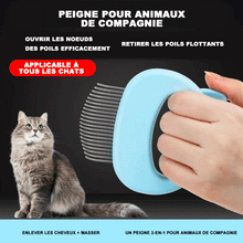 Charger l&#39;image dans la galerie, Mini Peigne pour Animaux de Compagnie 2 en 1