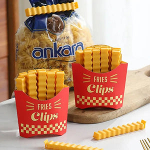 Clips magnétiques amusants sur les frites