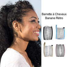 Charger l&#39;image dans la galerie, Barrette à Cheveux Banane Rétro