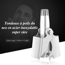 Charger l&#39;image dans la galerie, Ciaovie™ Tondeuse À Poils De Nez Manuel en Acier Inoxydable - ciaovie