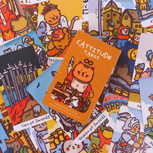 Charger l&#39;image dans la galerie, Cartes de tarot de chats