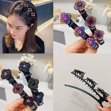 Charger l&#39;image dans la galerie, Barrette à Cheveux Latérale à Trois Fleurs