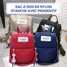 Charger l&#39;image dans la galerie, Sac à Dos en Nylon Étanche avec Pendentif - ciaovie