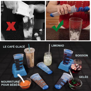 Ciaovie Moule à Glace DIY Réutilisable（3 Pièces） - ciaovie