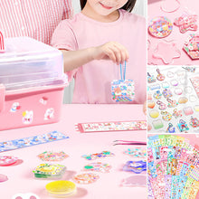 Charger l&#39;image dans la galerie, Ensemble d&#39;autocollants Goo Card - Manuel de jouets pour enfants à fabriquer