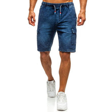 Charger l&#39;image dans la galerie, Short en Jean Délavé pour Hommes - ciaovie