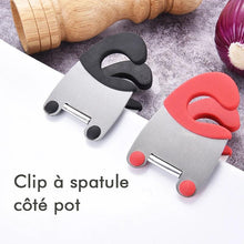 Charger l&#39;image dans la galerie, Clip à Spatule Côté Pot en Acier Inoxydable, 2 pièces