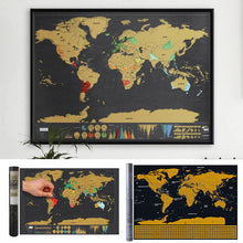 Charger l&#39;image dans la galerie, Carte du monde à gratter